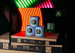 100% Recycled toilet rolls