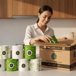 100% Bamboo 3ply Toilet Rolls