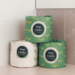 100% Bamboo 3ply Toilet Rolls