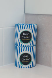 100% Recycled toilet rolls