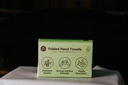 1 PLY 100% Bamboo Pulp 200 Sheets Folded Paper Hand Towels